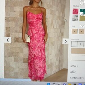 Margie Midi Dress- Billy J Boutique